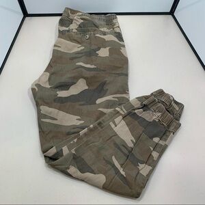 Plugg Jogger Kid Size Large Camouflage Drawstring Waist Elastic Leg Cuff Boy